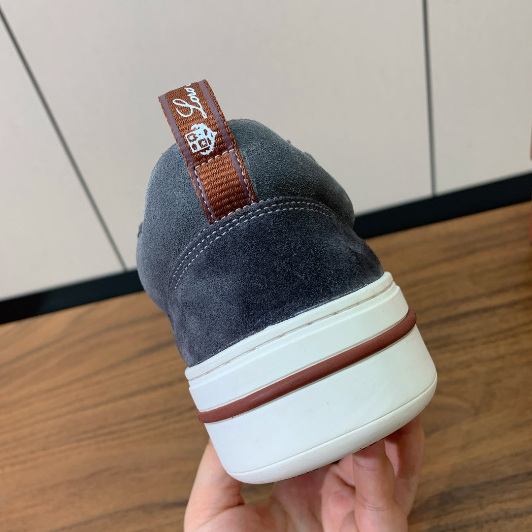 LP NEWPORT WALK SNEAKERS GRAY SUEDE
