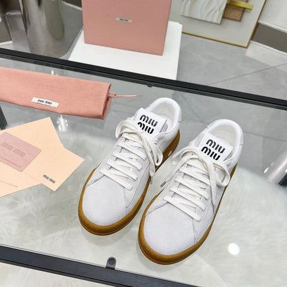 ECRU SNEAKERS IN LIGHT GREY SUEDE