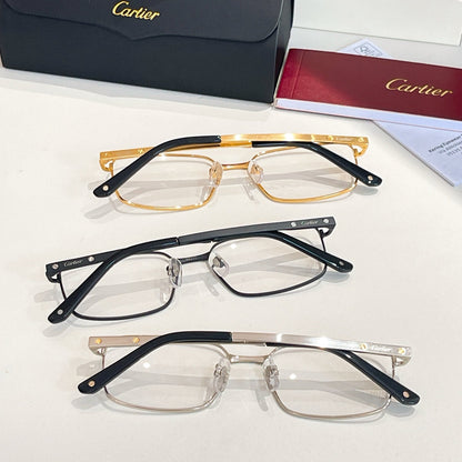 SANTOS RECTANGULAR FRAME SUNGLASSES CT0555OA IN METAL