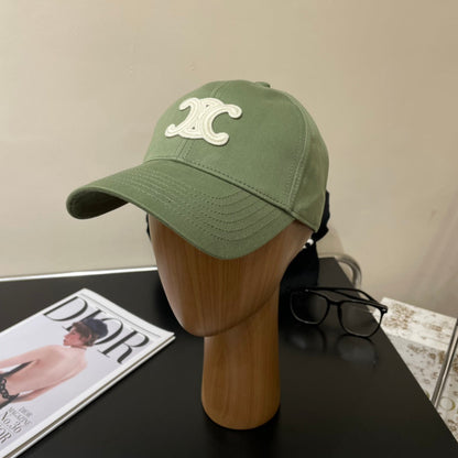 BASEBALL CAP MODEL 650700 IN GREEN COTTON