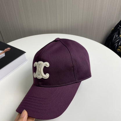 BASEBALL CAP MODEL 650713 IN WINE PURPLE COTTON