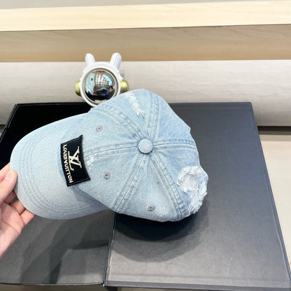 BASEBALL CAP IN LIGHT BLUE DENIM 406959