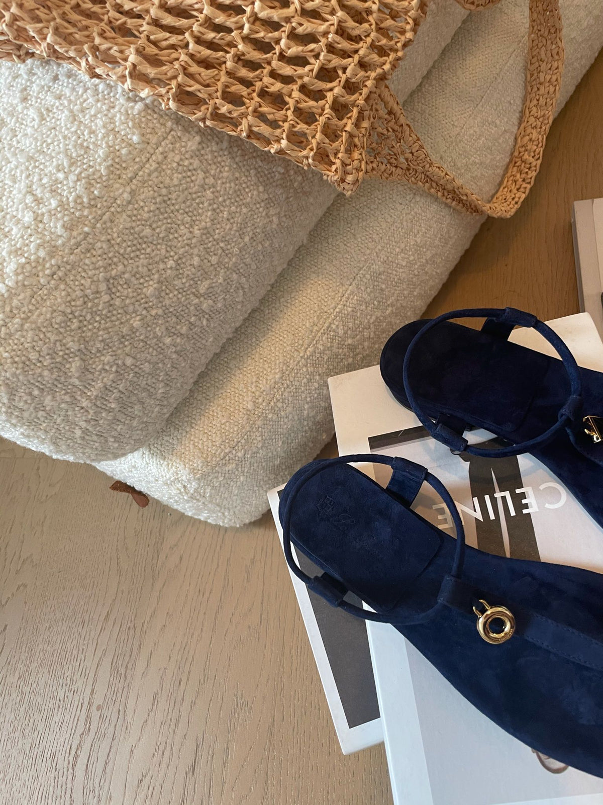 LP MINDIL SANDAL NAVY SUEDE
