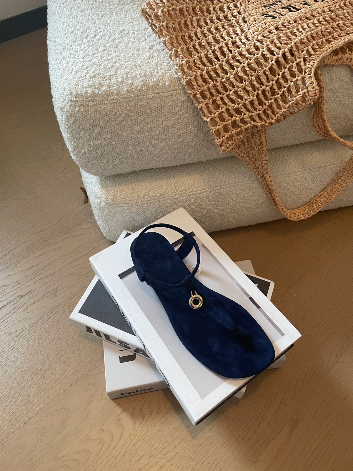 LP MINDIL SANDAL NAVY SUEDE