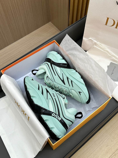 B44 BLADE SNEAKER AQUAMARINE BLUE TECHNICAL MESH AND TECHNICAL FABRIC