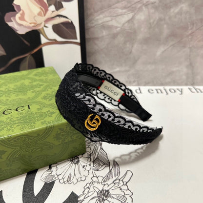 HAIRBAND IN BLACK LACE 295830