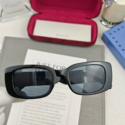 RECTANGULAR FRAME SUNGLASSES 58006 IN ACETATE