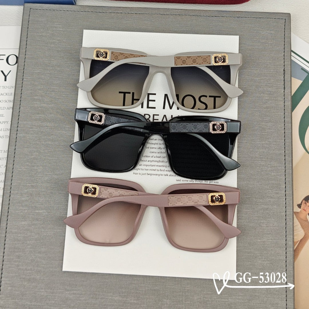 BUTTERFLY FRAME SUNGLASSES 53028 IN ACETATE