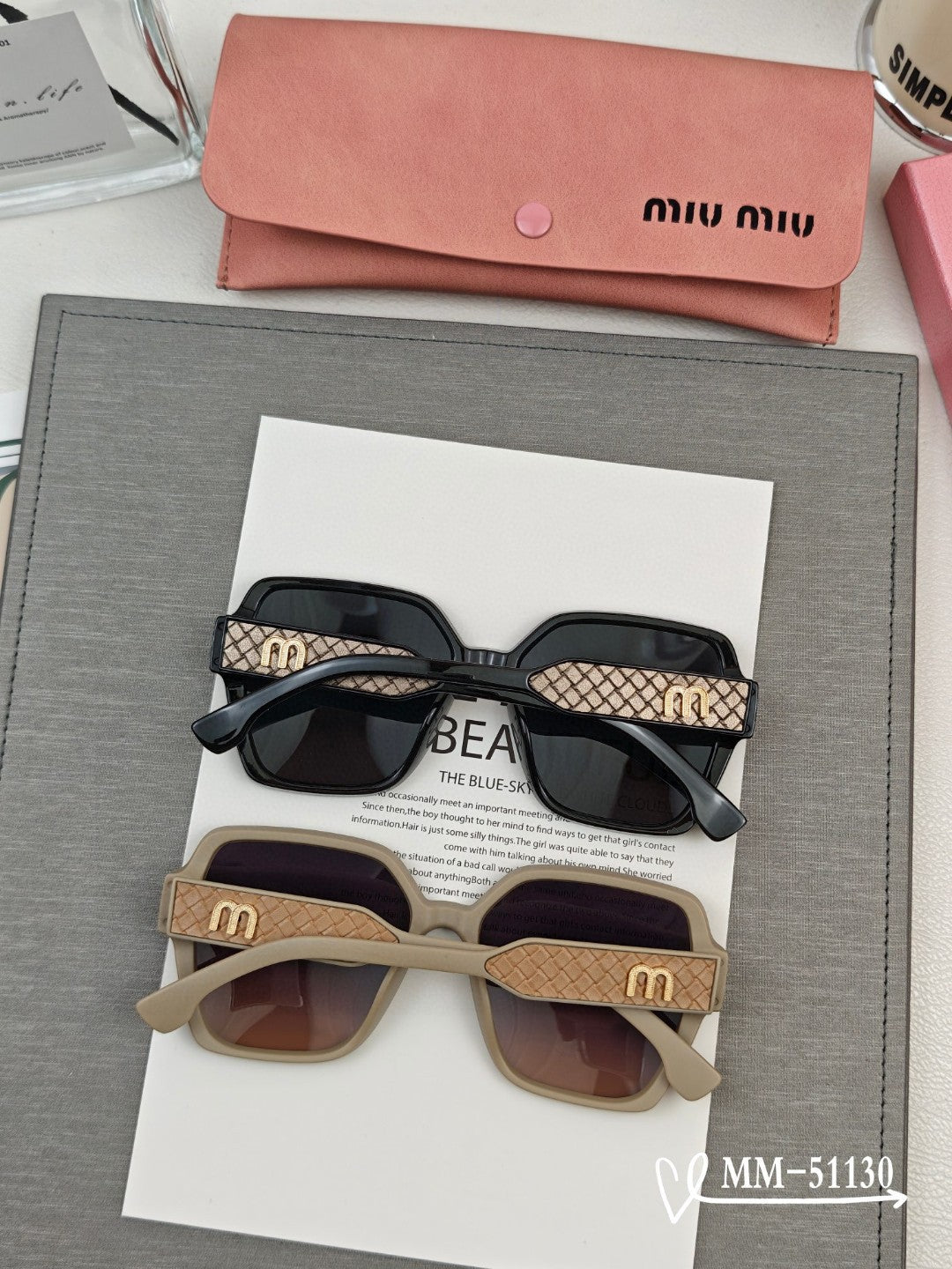 RUNWAY SQUARE SUNGLASSES 51130 IN ACETATE