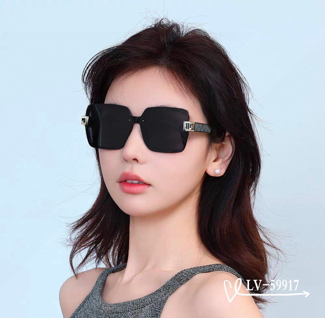 SQUARE SUNGLASSES 59917 IN ACETATE