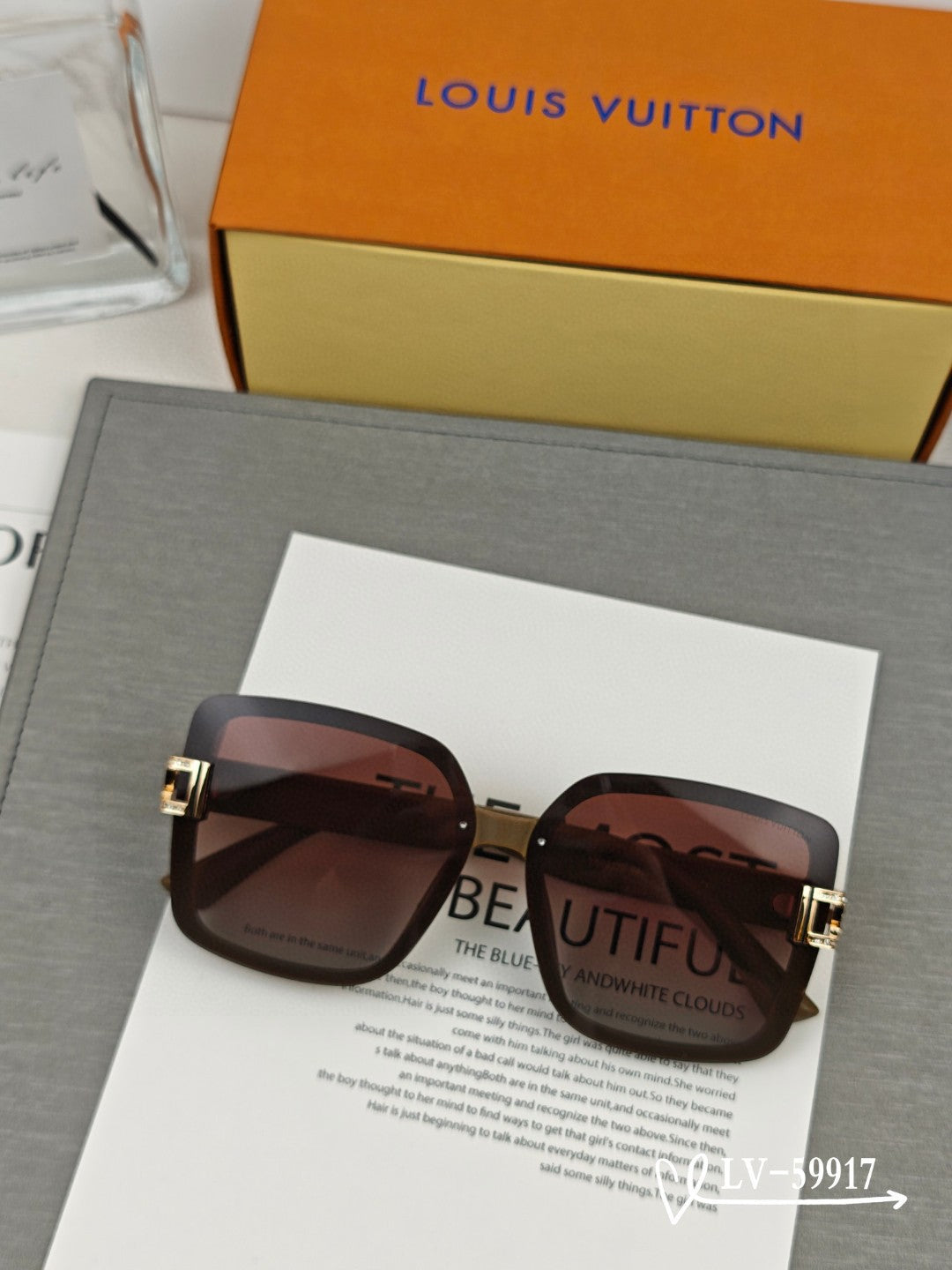 SQUARE SUNGLASSES 59917 IN ACETATE