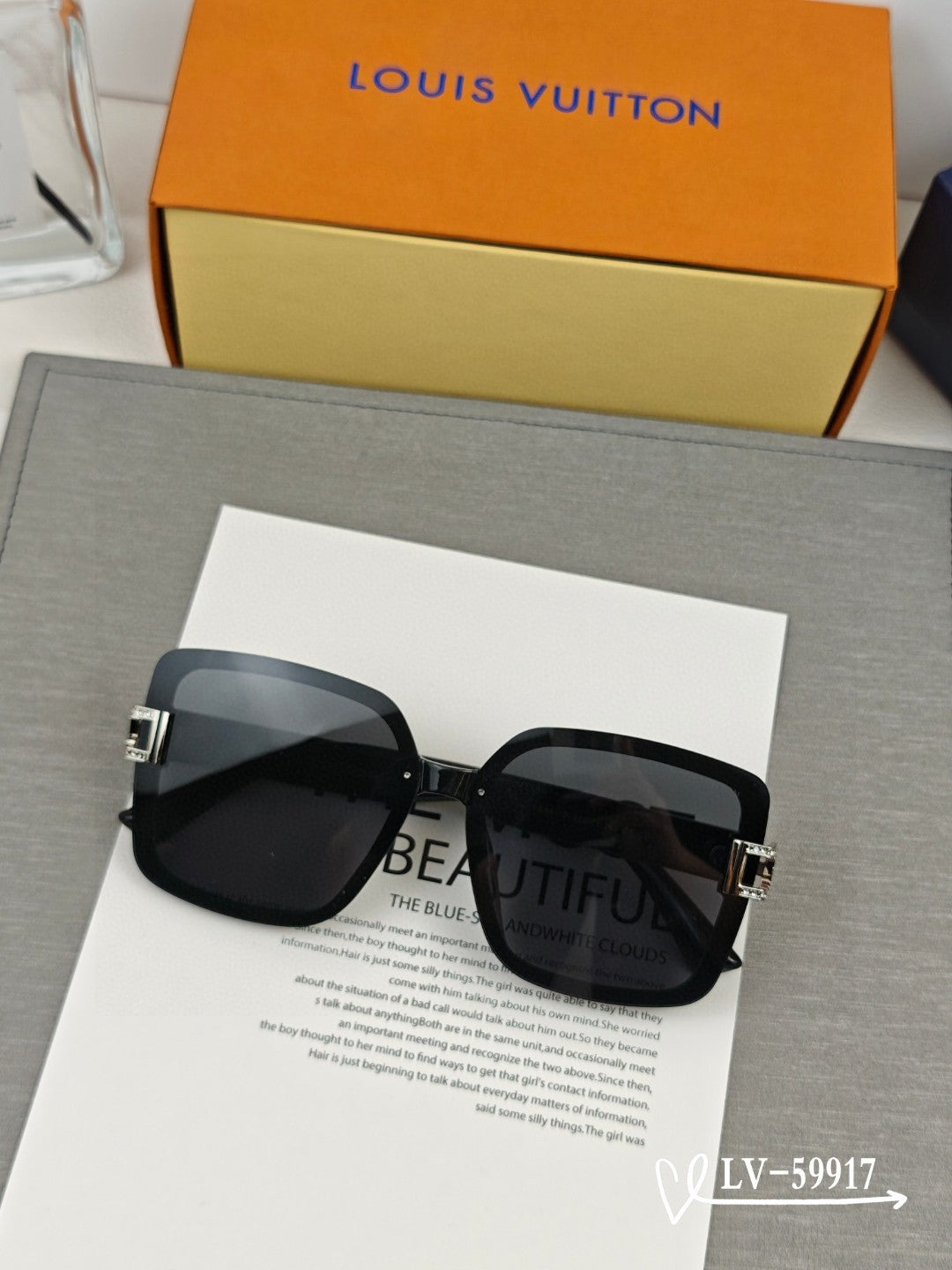 SQUARE SUNGLASSES 59917 IN ACETATE