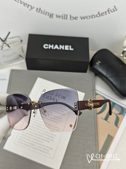 SQUARE SUNGLASSES 55512 IN ACETATE RESIN LENSES