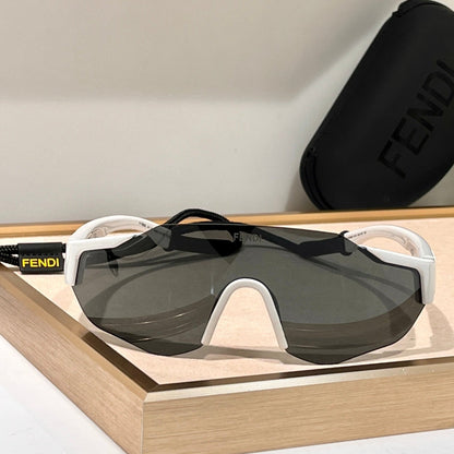 FF SQUARED VISOR FRAME SUNGLASSES FF40088U IN ACETATE