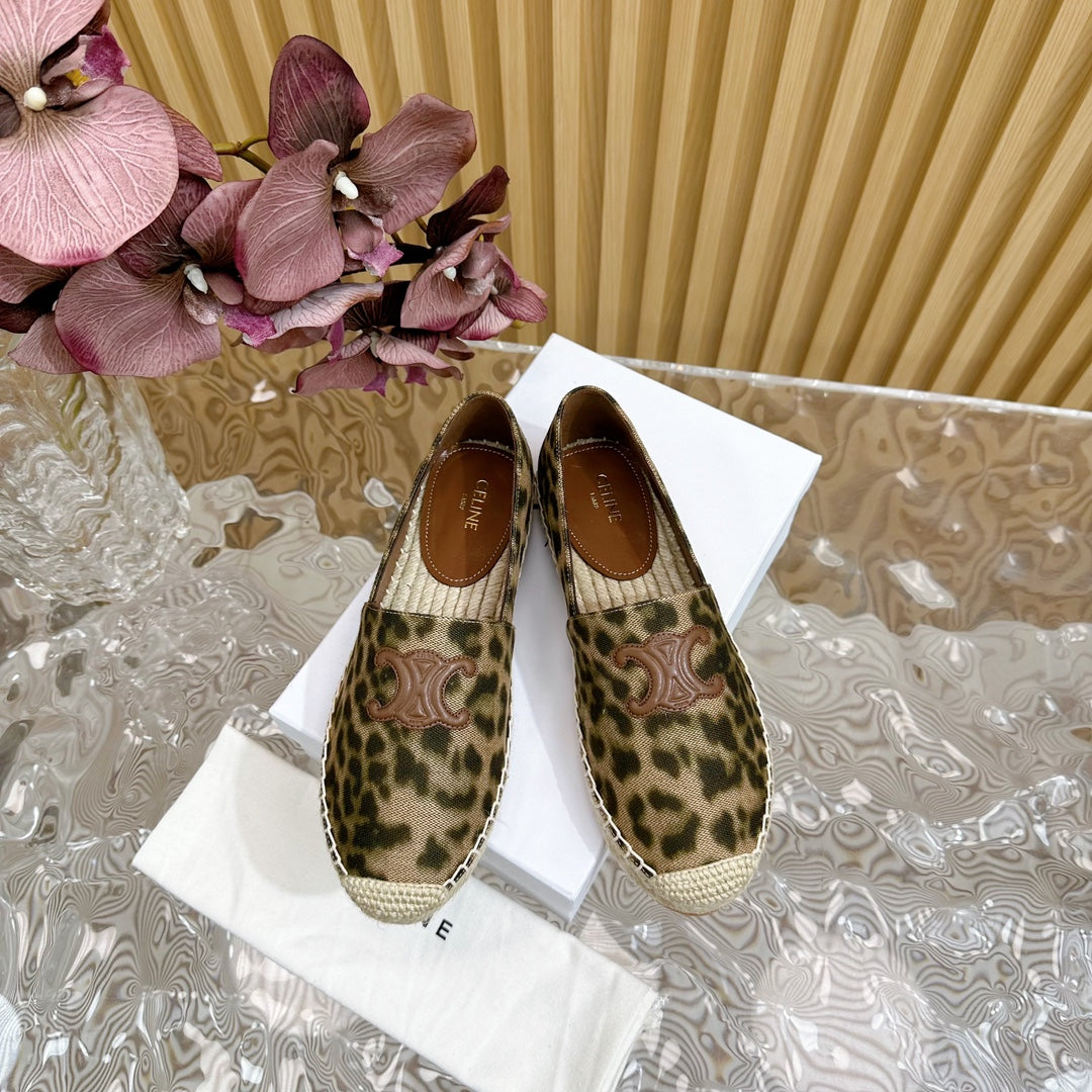 HIGHEST VERSION FISHERMAN SHOES LEOPARD PATTERN