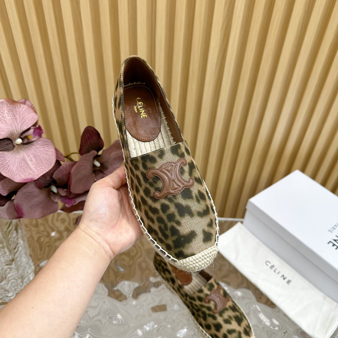 HIGHEST VERSION FISHERMAN SHOES LEOPARD PATTERN