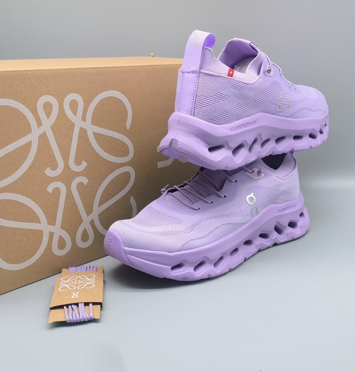 LW CLOUDTILT SNEAKER LAVENDER POLYESTER
