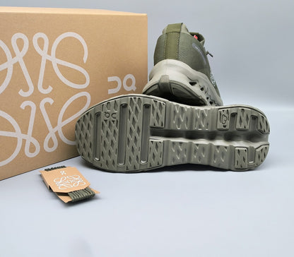 LW CLOUDTILT SNEAKER OLIVE POLYESTER
