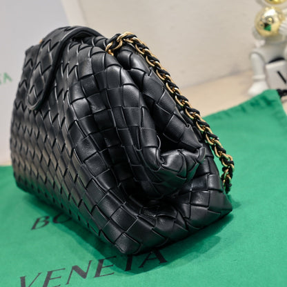 Teen Lauren 1980 With Chain 31.5 Black Leather Ghw