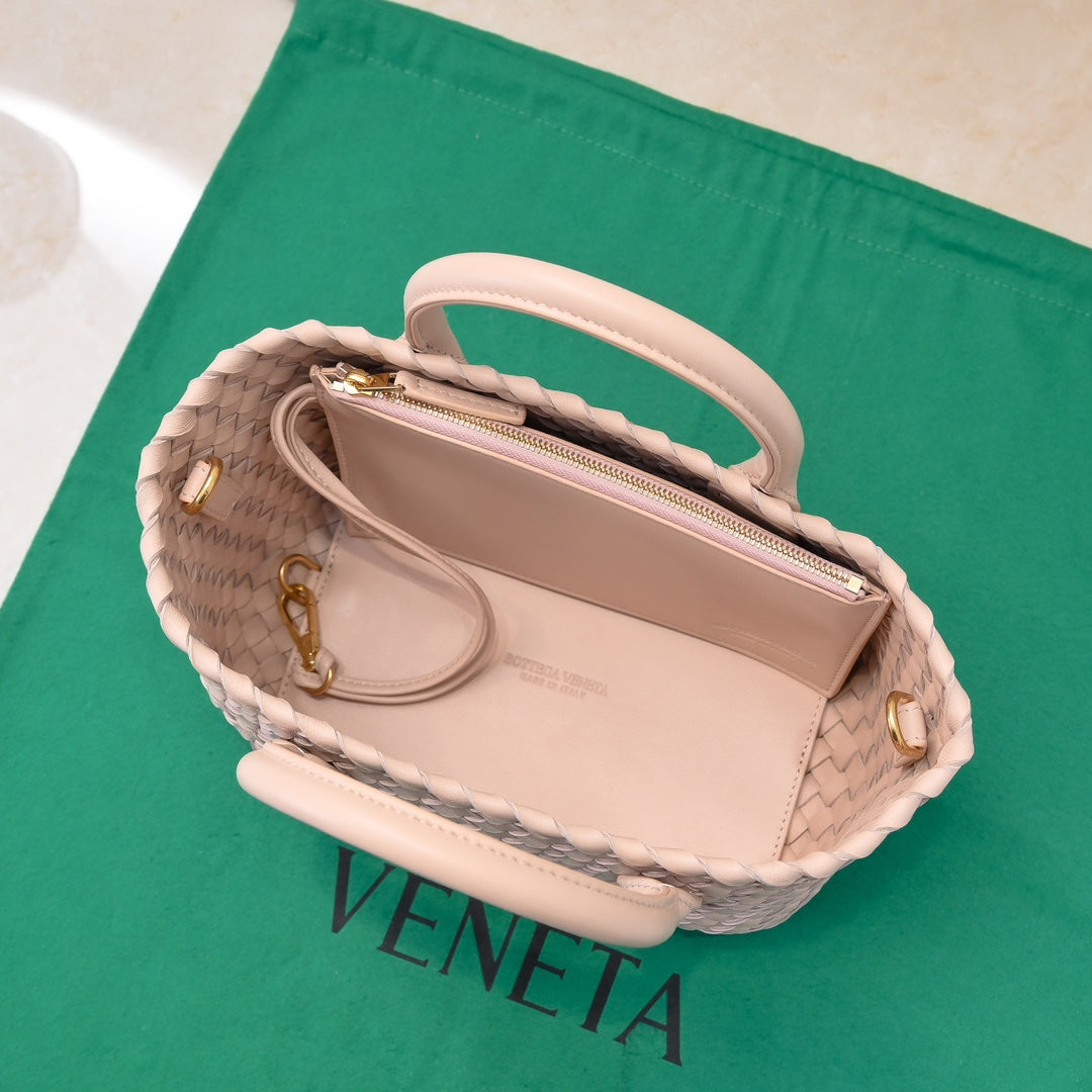 Mini Cabat 20cm Beige Lambskin Ghw