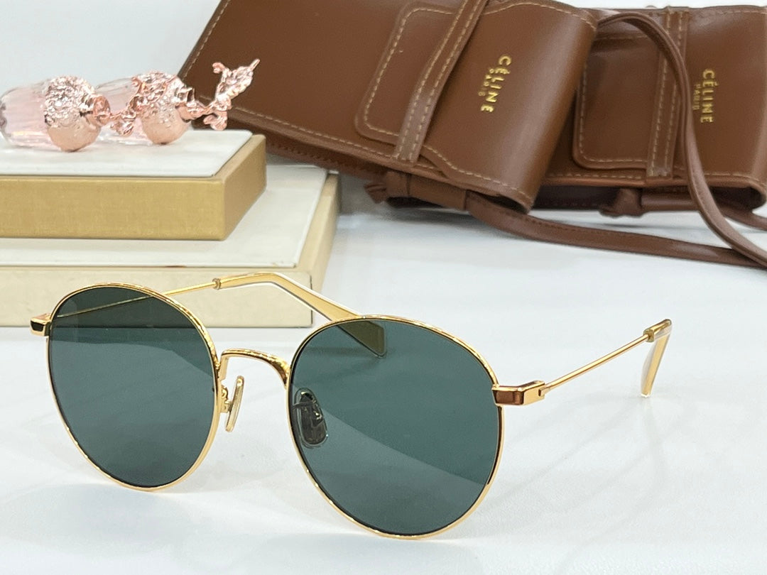 SUNGLASS CL40100 IN METAL MINERAL GLASS LENSES