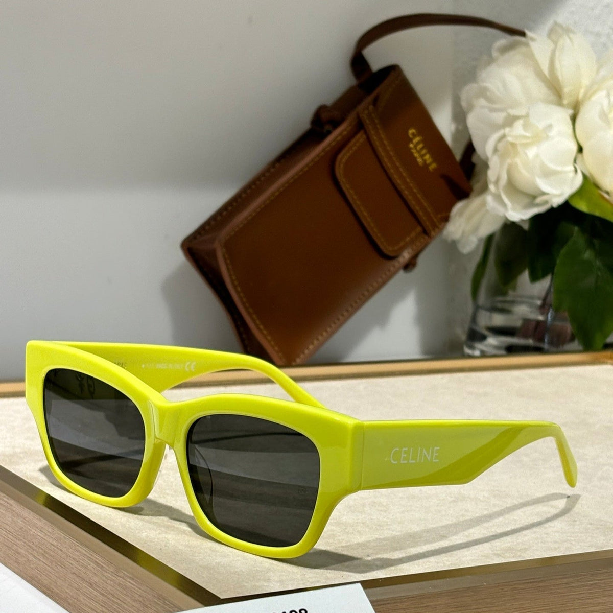 TRIOMPHE SUNGLASS CL40197 IN PINK ACETATE