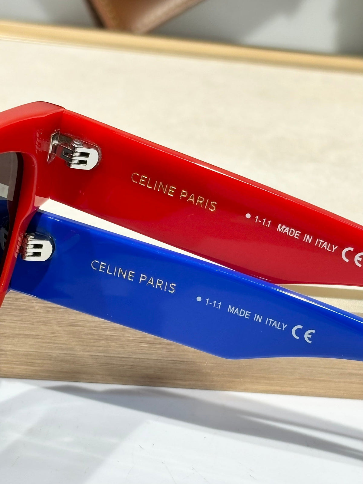 TRIOMPHE SUNGLASS CL40197 IN PINK ACETATE