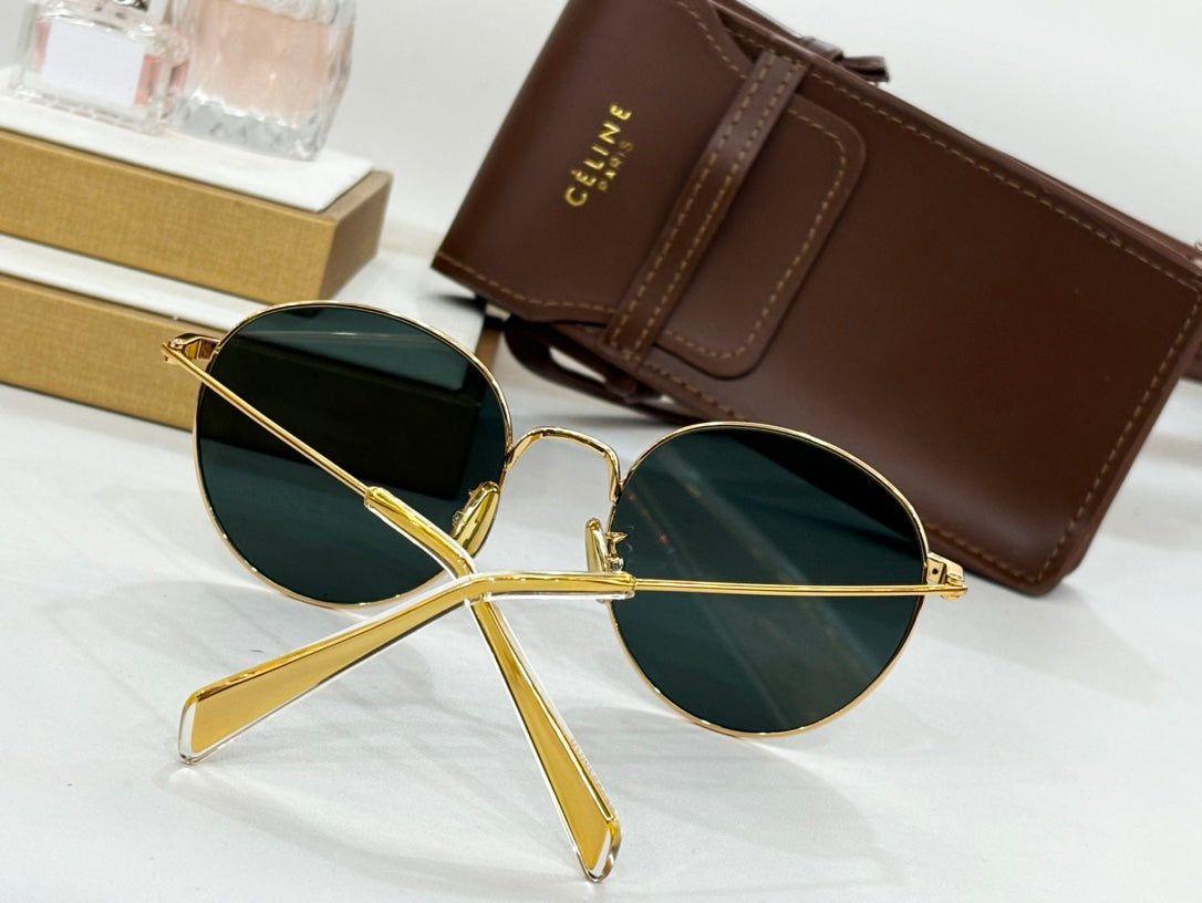 SUNGLASS CL40100 IN METAL MINERAL GLASS LENSES
