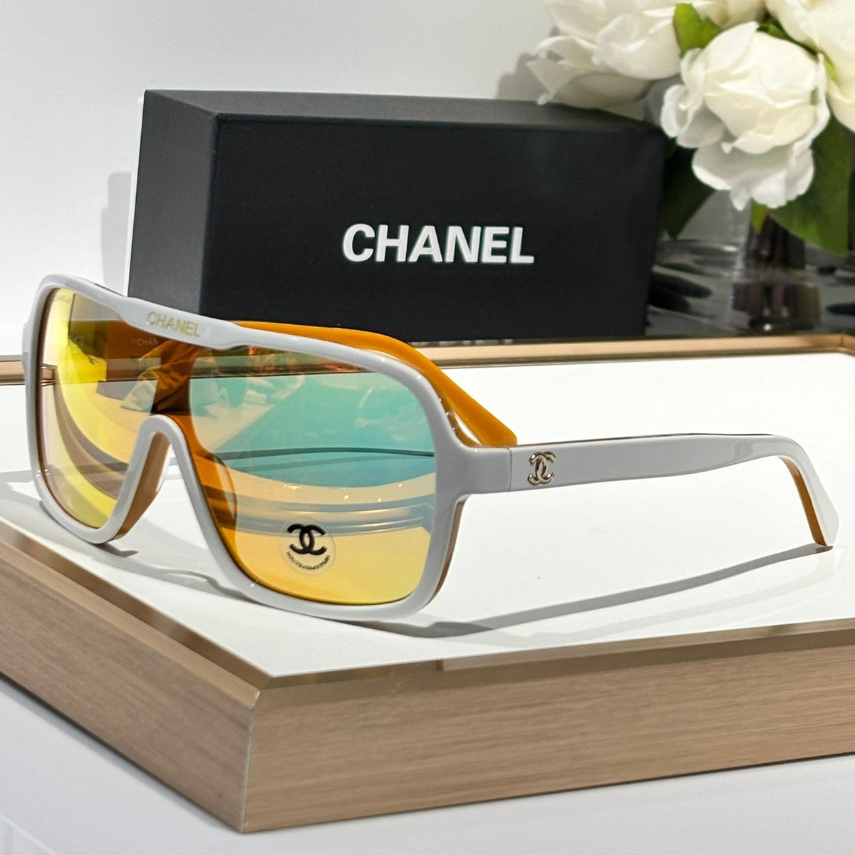 SQUARE SUNGLASSES 71655 IN ACETATE