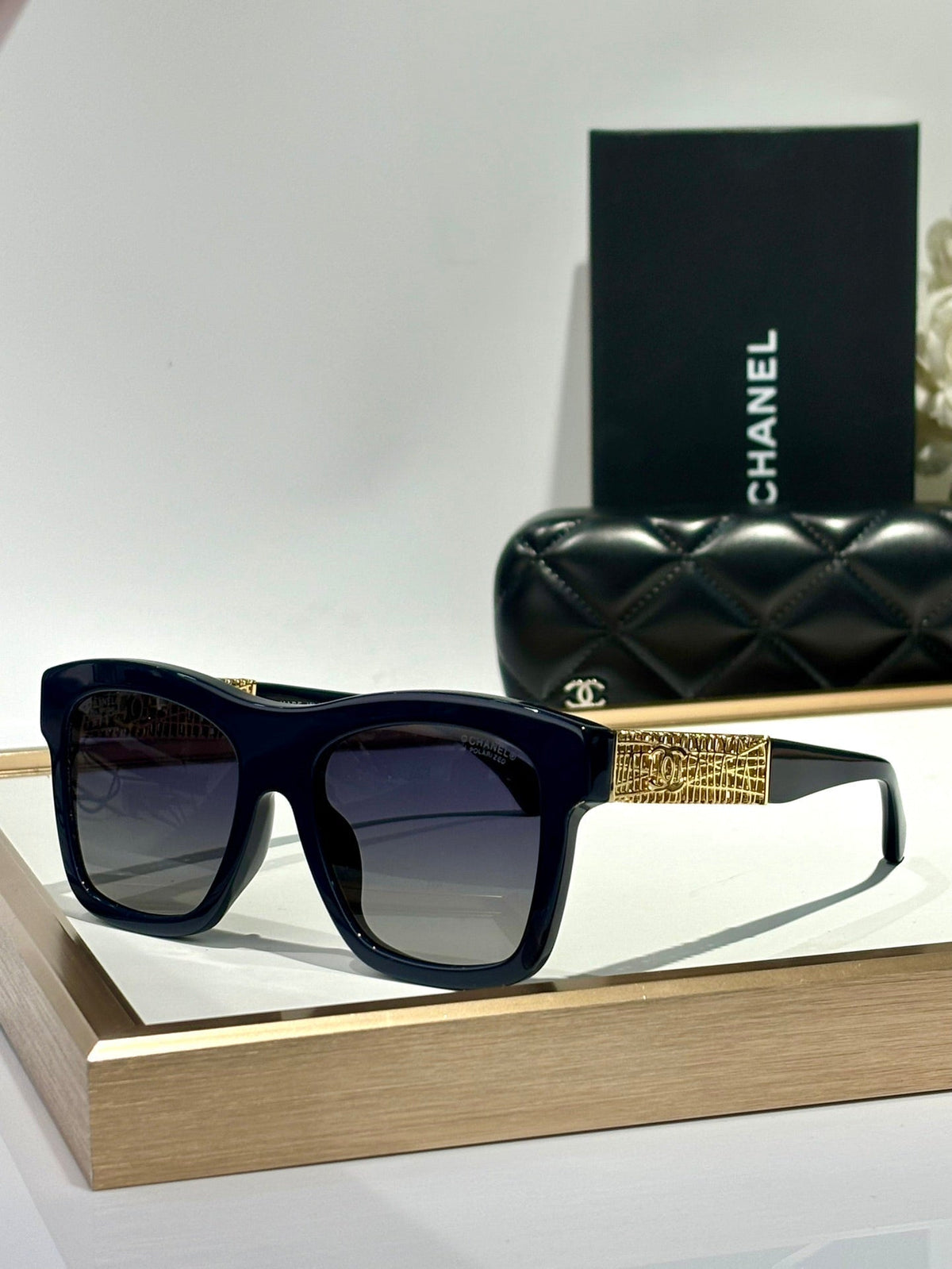 SQUARE SUNGLASSES CH5533 IN ACETATE