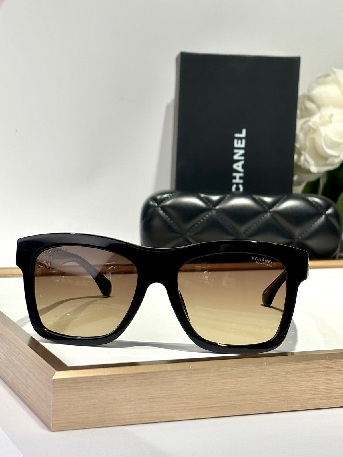 SQUARE SUNGLASSES CH5533 IN ACETATE