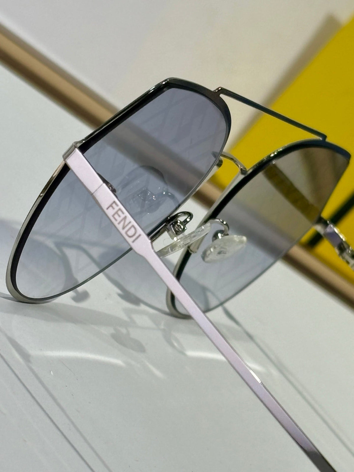SKY AVIATOR FRAME SUNGLASSES FF0329 IN METAL