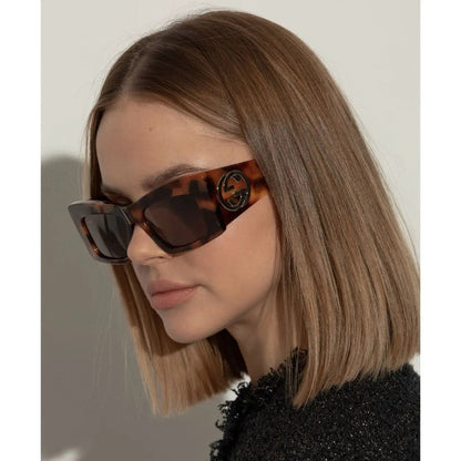 RECTANGULAR FRAME SUNGLASSES GG1842S IN ACETATE