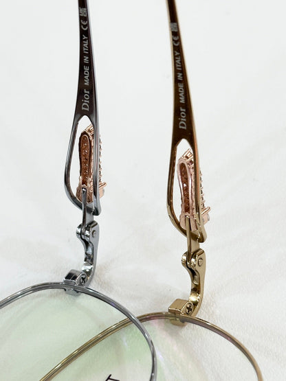 MONTAIGNE SUNGLASS CD 0269/S IN TITANE EMBELLISHES STONES