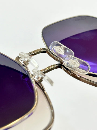 PANTHÈRE ROUND FRAME SUNGLASSES CT0267 IN METAL