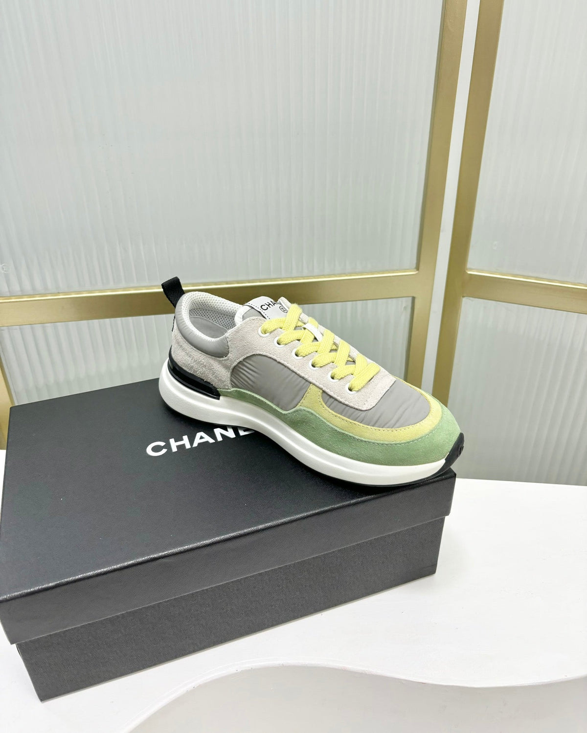 SNEAKER IN MULTICOLOR SUEDE