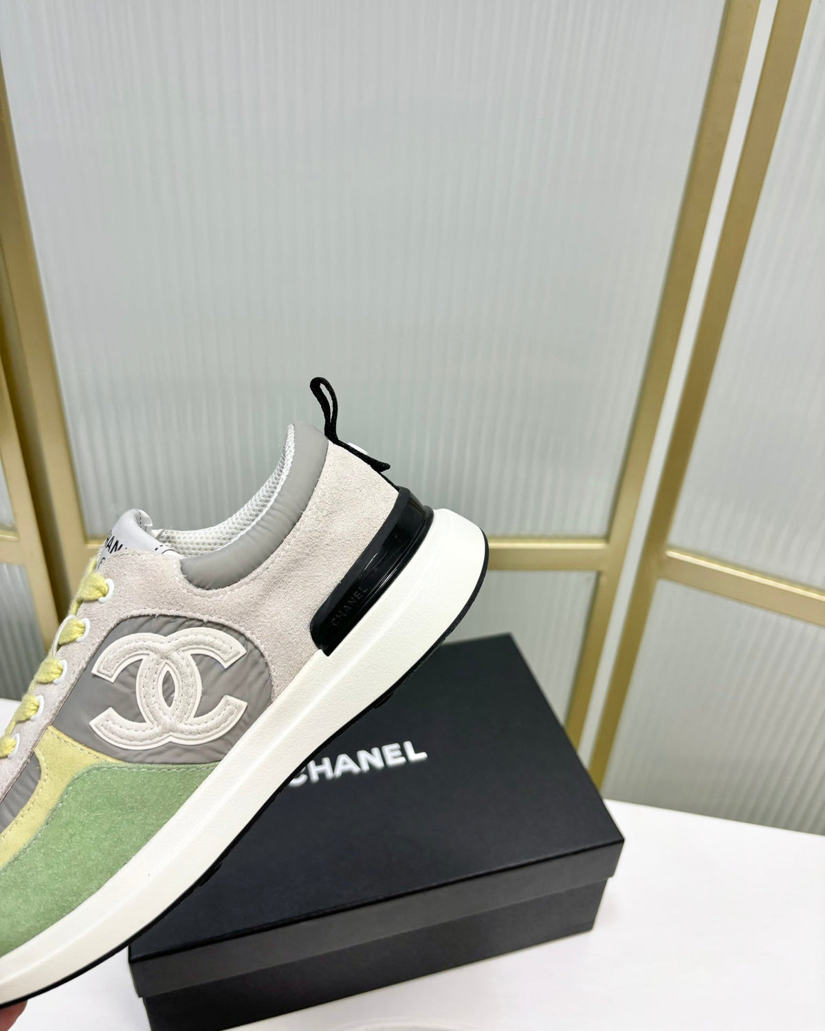 SNEAKER IN MULTICOLOR SUEDE