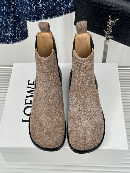 LW CAMPO CHELSEA BOOT BROWN BRUSHED SUEDE