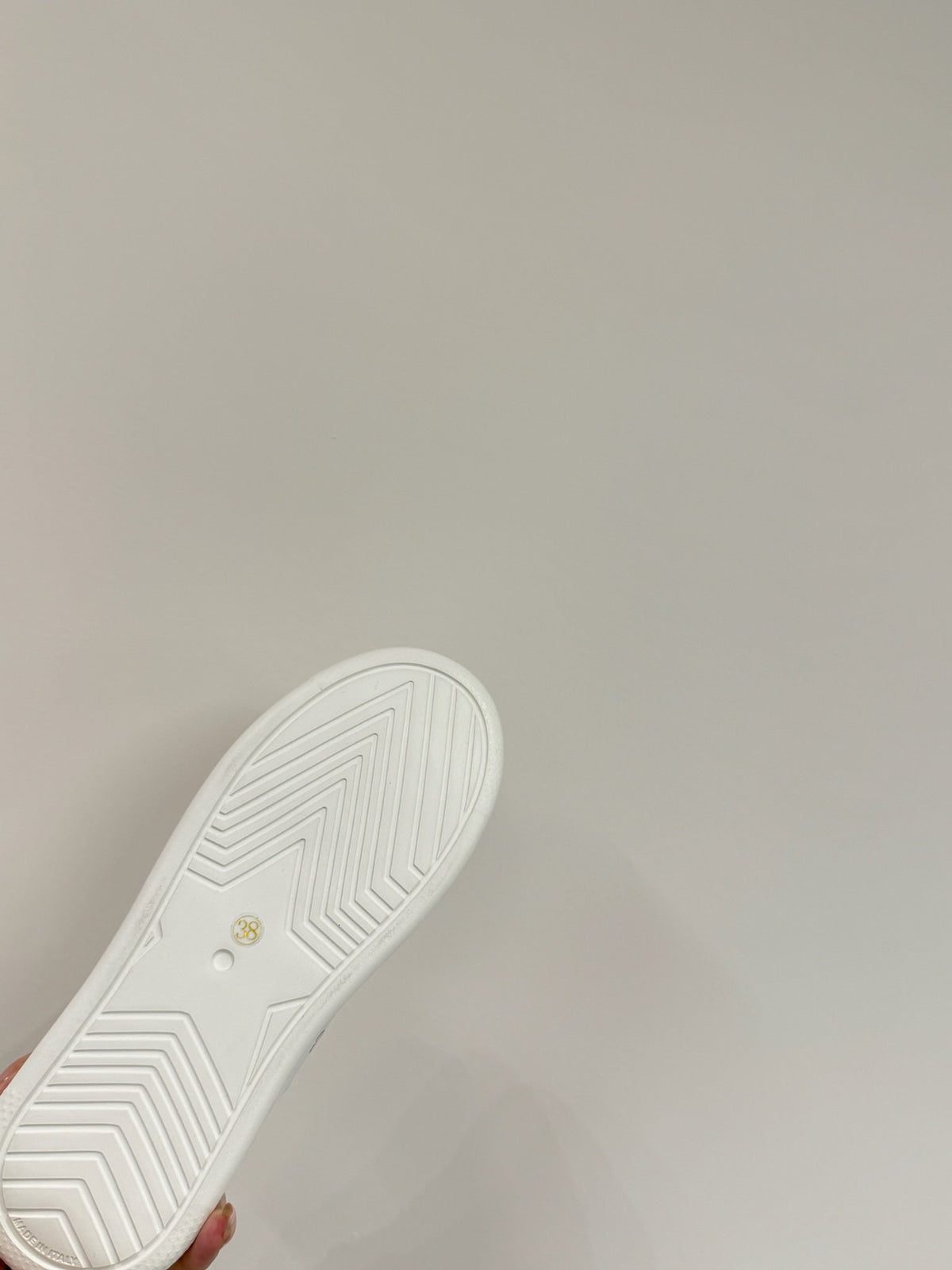 BLACK STAR SNEAKER WHITE CALFSKIN AND SUEDE CALFSKIN WITH SHEARLING LINING