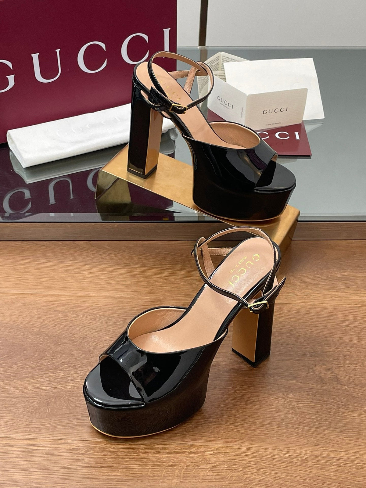 HIGH HEEL SANDALS 13 CM IN BLACK LAMBSKIN