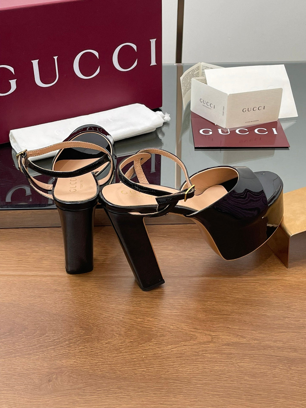HIGH HEEL SANDALS 13 CM IN BLACK LAMBSKIN