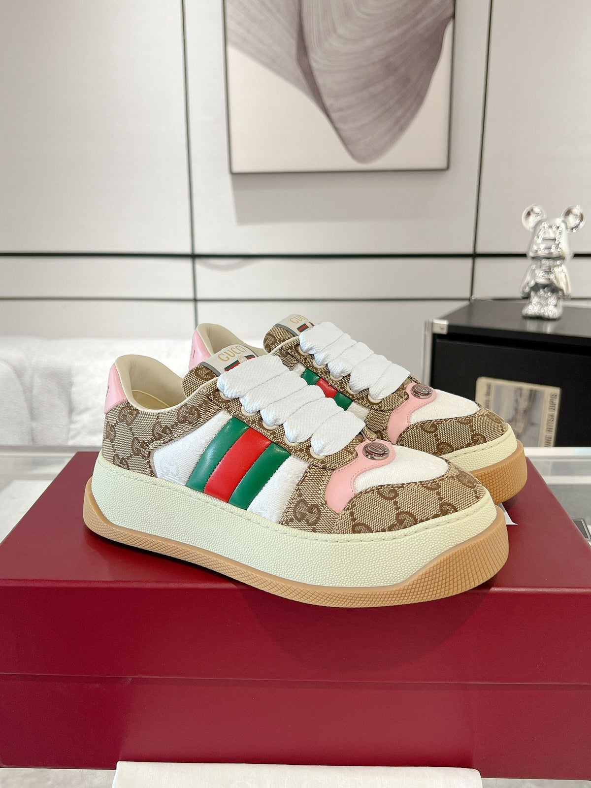 GG SCREENER SNEAKER COLORFUL