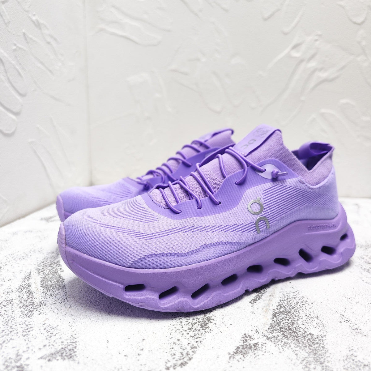 CLOUDTILT SNEAKER IN HEATHER PURPLE RECYCLED POLYESTER