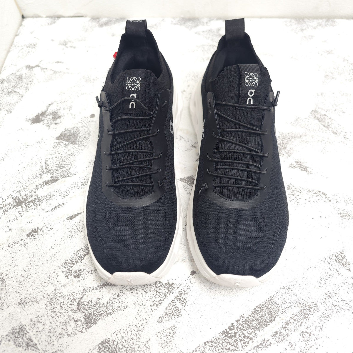 CLOUDTILT SNEAKER 2.0 IN BLACK RECYCLED POLYESTER