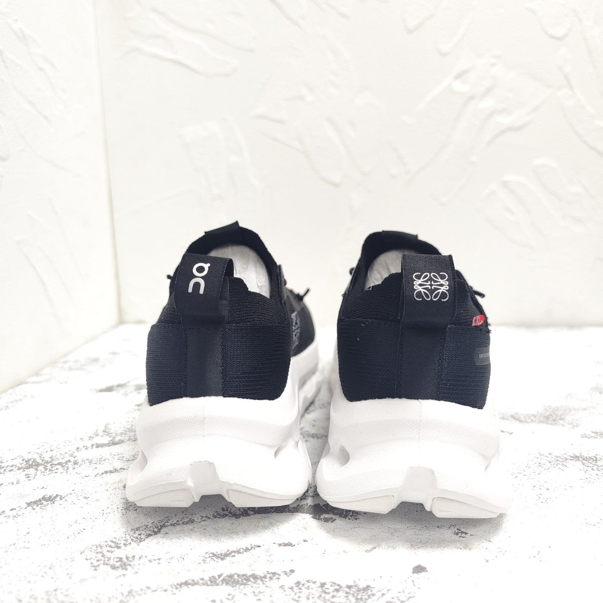 CLOUDTILT SNEAKER 2.0 IN BLACK RECYCLED POLYESTER