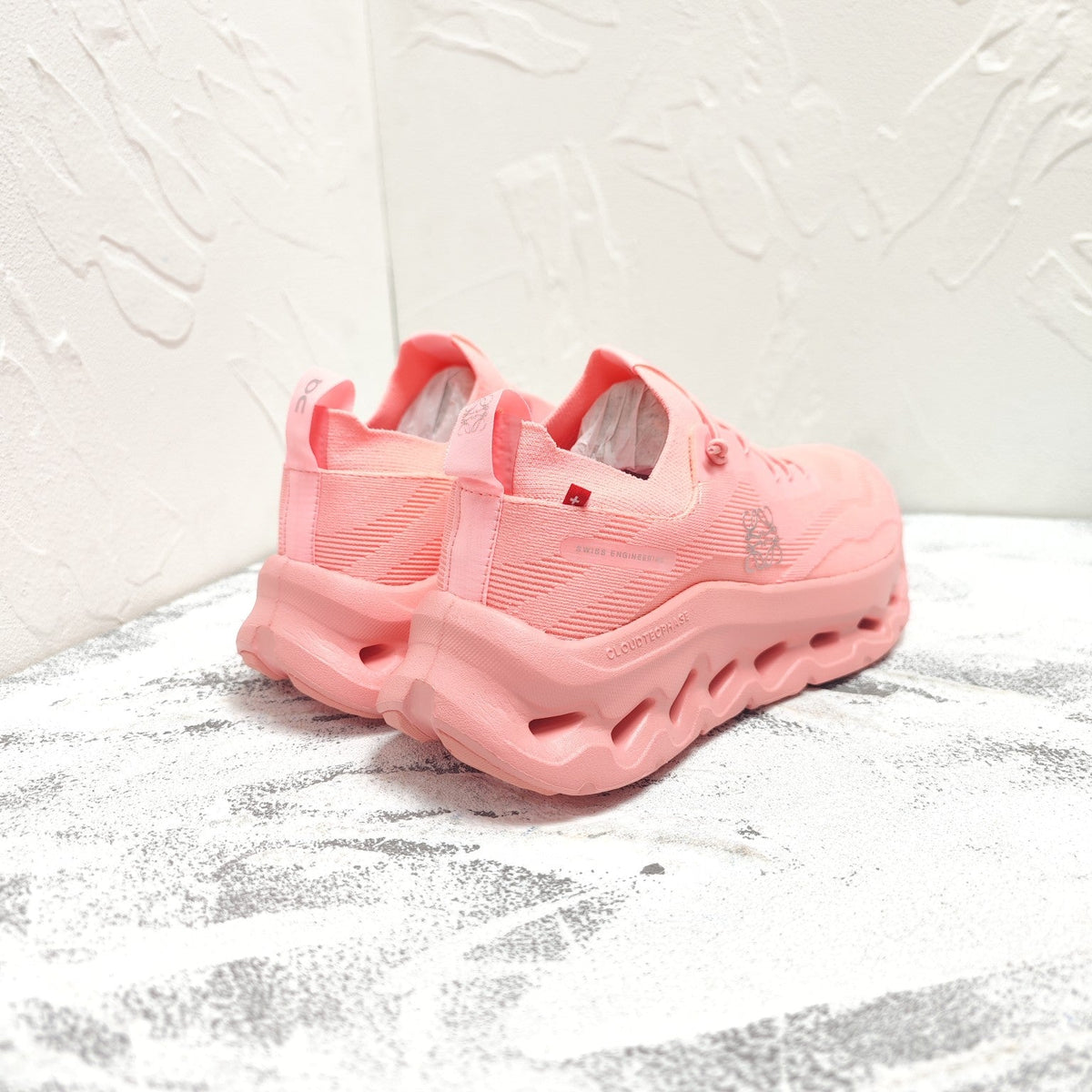 CLOUDTILT SNEAKER IN BLUSH PINK RECYCLED POLYESTER