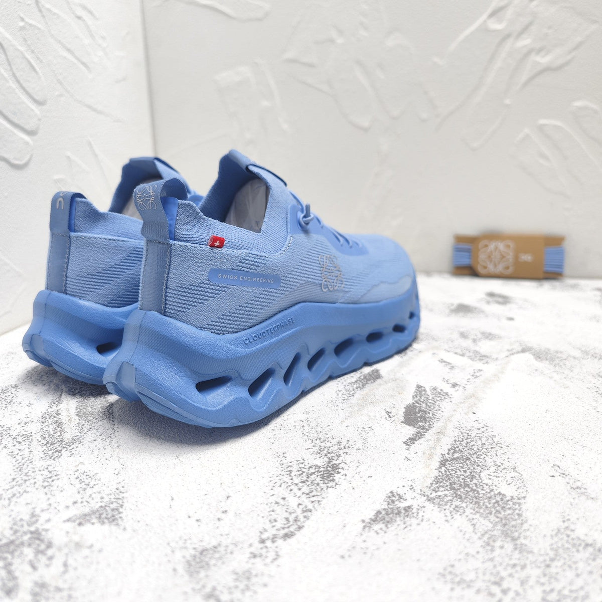 CLOUDTILT SNEAKER IN CORNFLOWER BLUE RECYCLED POLYESTER