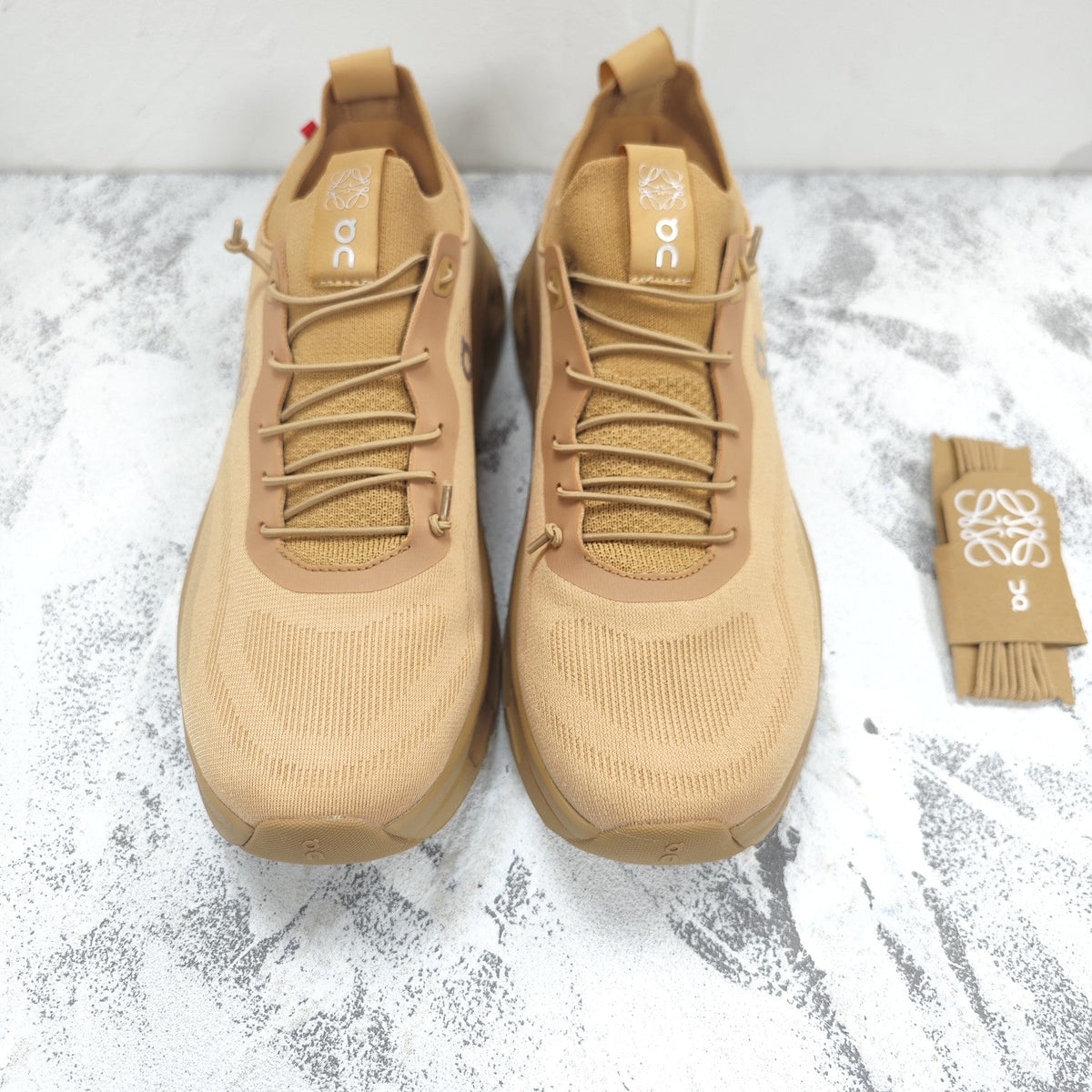 CLOUDTILT SNEAKER IN TORTILLA BROWN RECYCLED POLYESTER