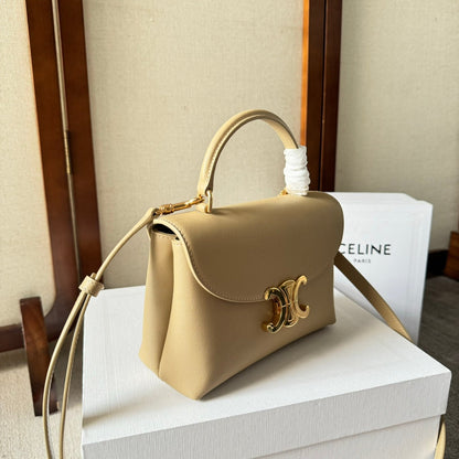 TEEN NINO BAG 20 IN PARMESEAN YELLOW SOFT CALFSKIN GOLD HARDWARE