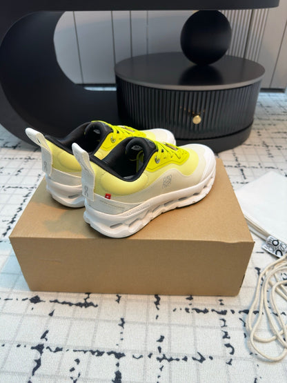 LW CLOUDTILT 2.0 SNEAKER WHITE AND LEMON POLYESTER